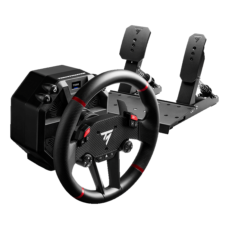 シミュレーションステアリングコントローラー、ペダルセット、アクセサリー | Thrustmaster